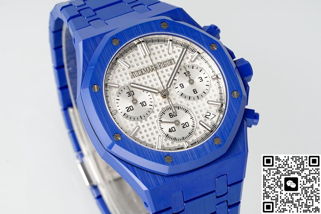 Aps Factory Audemars Piguet Royal Oak 26240 Blue Ceramic Case — Replica - photo 4