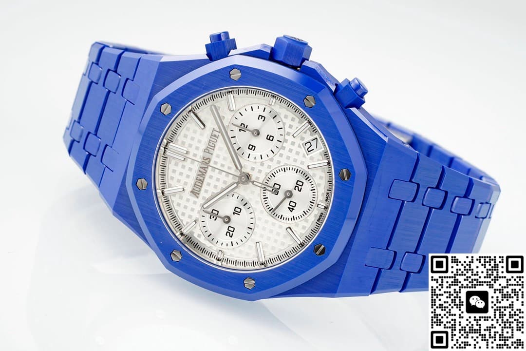 Aps Factory Audemars Piguet Royal Oak 26240 Blue Ceramic Case — Replica - photo 6