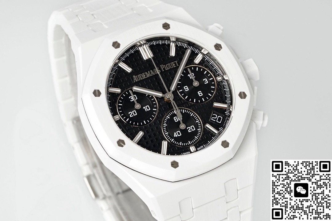 Aps Factory Audemars Piguet Royal Oak 26240 White Ceramic Case — Replica - photo 4