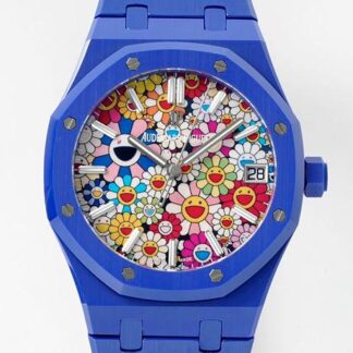 Aps Factory Audemars Piguet Royal Oak 15500 Blue Ceramic Case — Replica