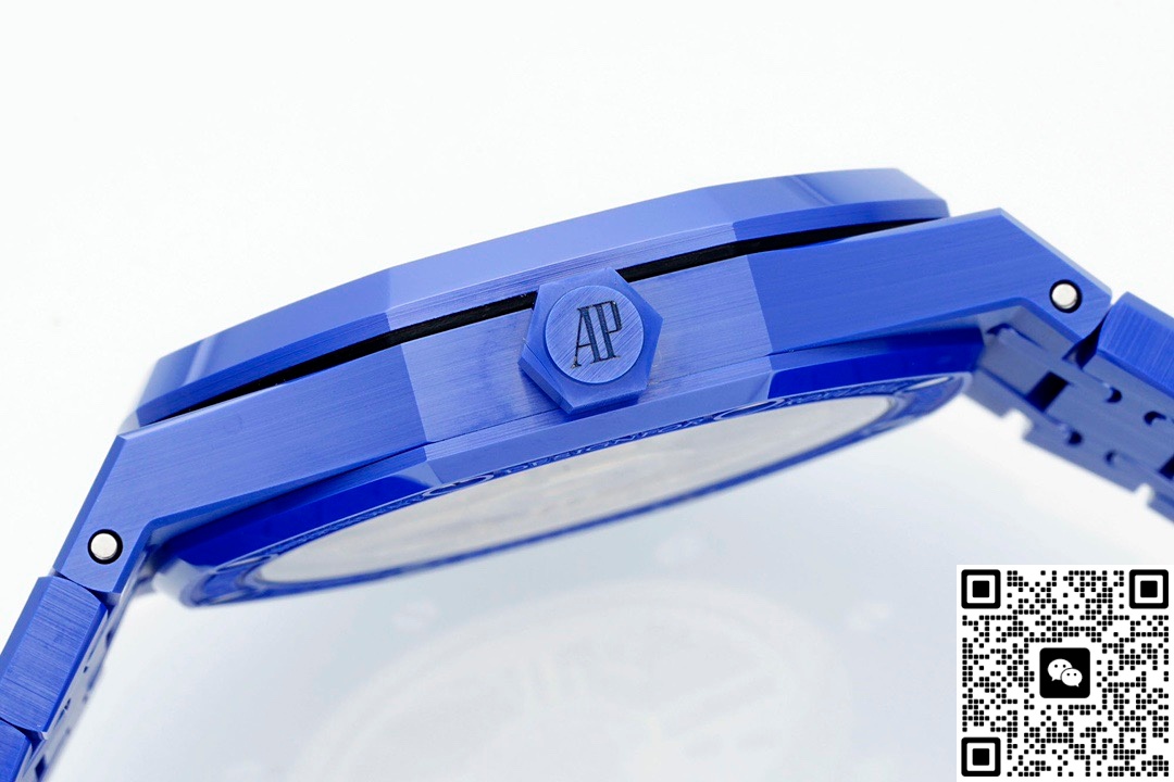 Aps Factory Audemars Piguet Royal Oak 15500 Blue Ceramic Case — Replica - photo 7
