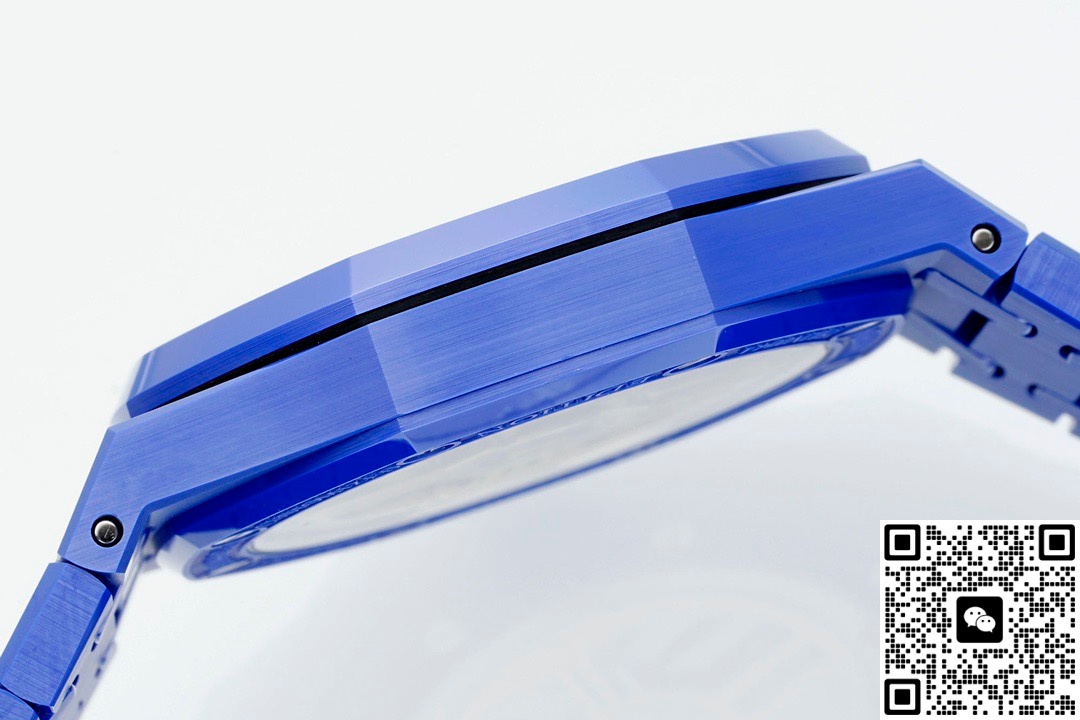 Aps Factory Audemars Piguet Royal Oak 15500 Blue Ceramic Case — Replica - photo 8