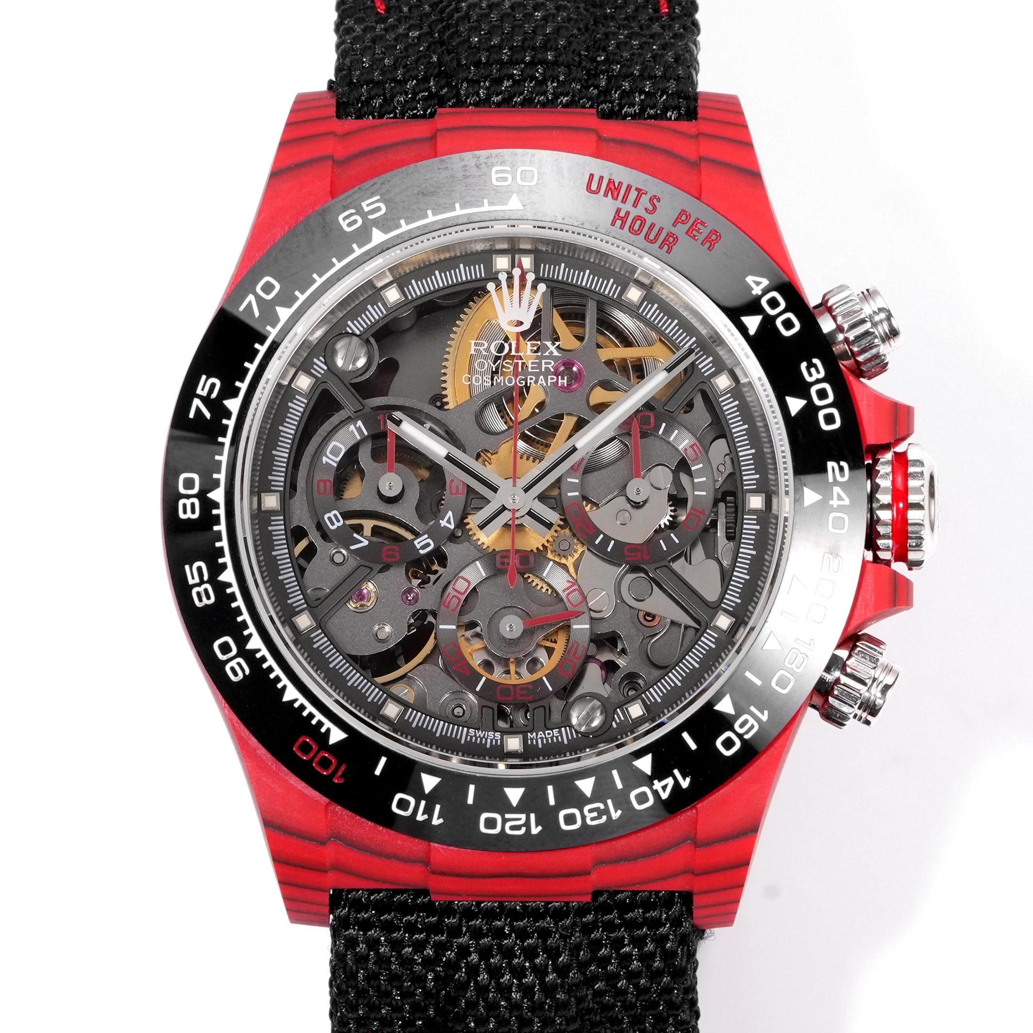 TW厂劳力士迪通拿,复刻劳力士迪通拿红色表壳男表价格_多少钱_报价-实名表业高仿手表商城