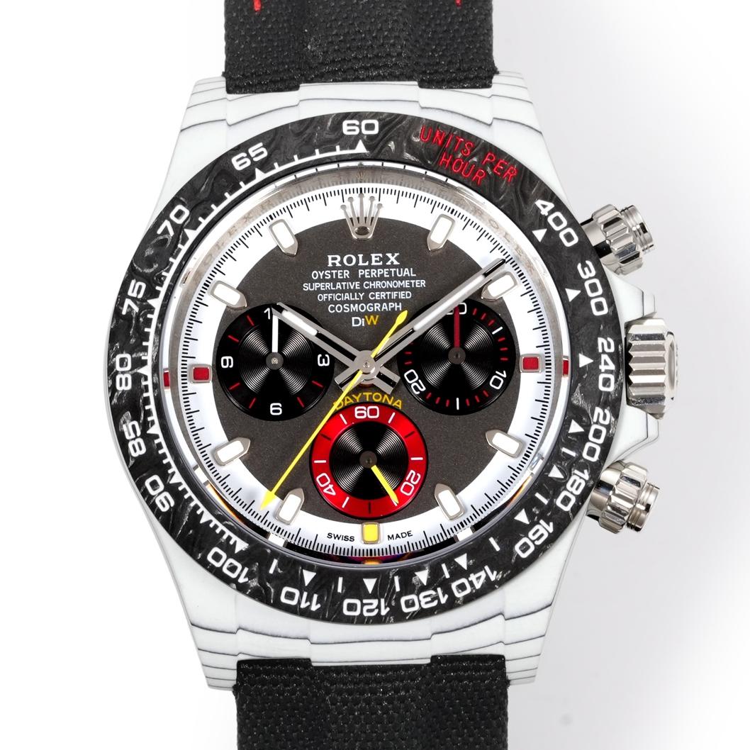 TW厂劳力士116500,复刻劳力士迪通拿116500白色碳纤维表壳男表价格_多少钱_报价-实名表业高仿手表商城