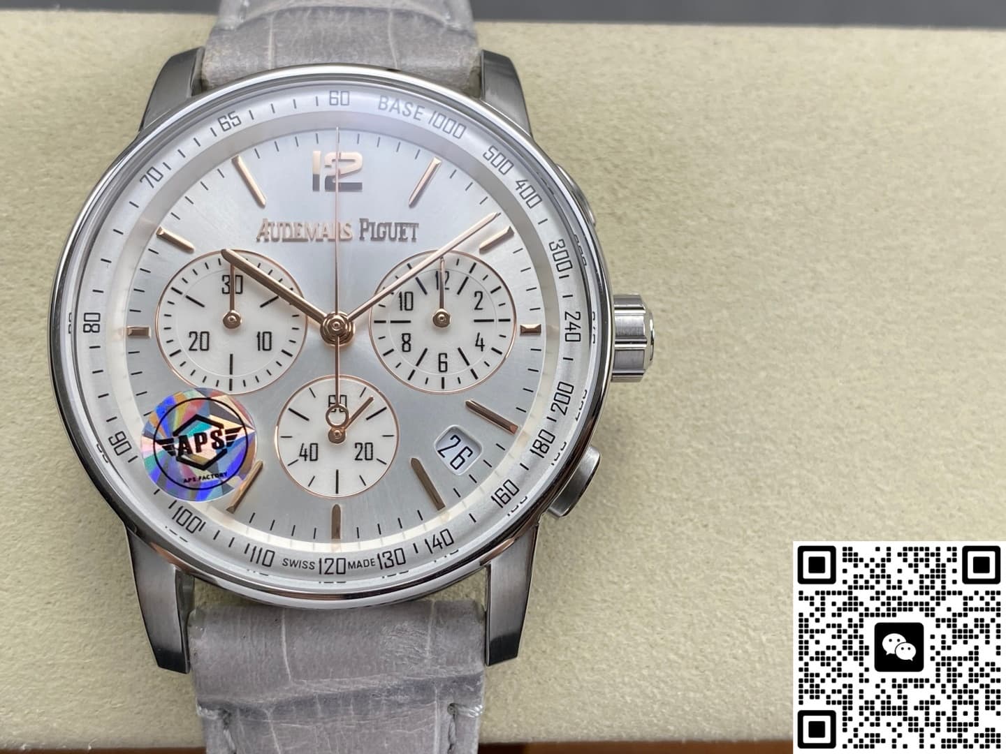 Aps Factory Audemars Piguet Code 11 59 26393Cr Oo A009Cr 01 Date Display Dial — Replica - photo 2