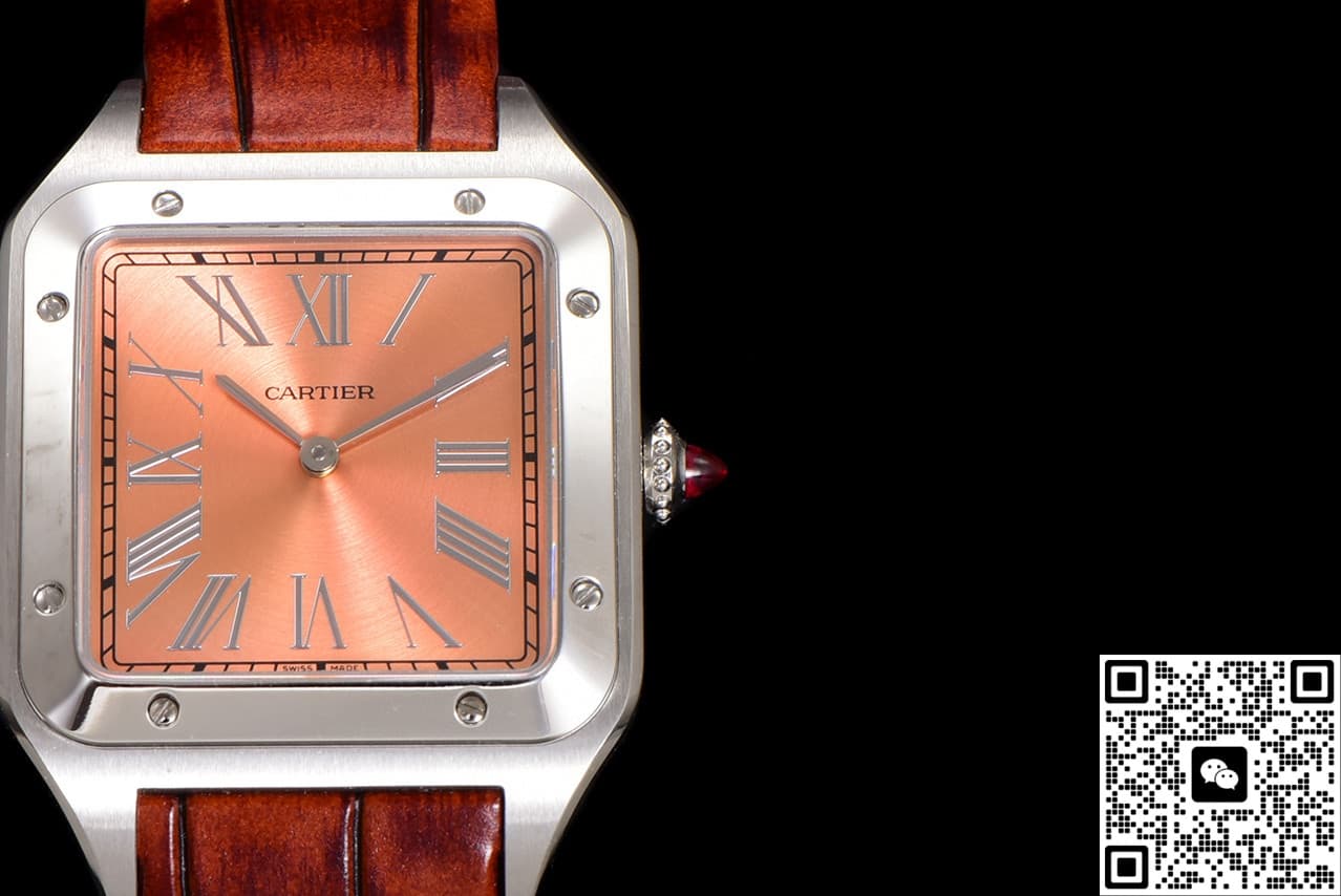 F1 Factory Cartier Santos Wgsa0113 Alligator Leather Strap — Replica - photo 2