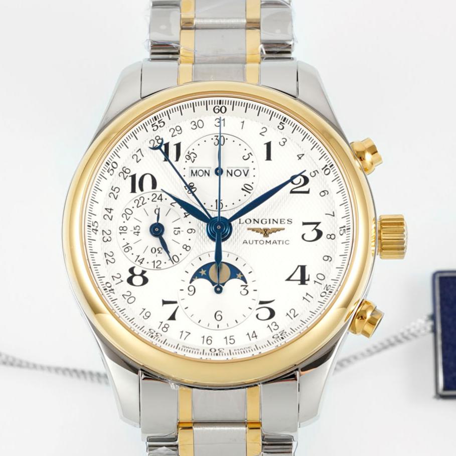 AF厂浪琴L2.773.5.78.7,复刻浪琴名匠L2.773.5.78.7金色表圈男表价格_多少钱_报价-实名表业高仿手表商城