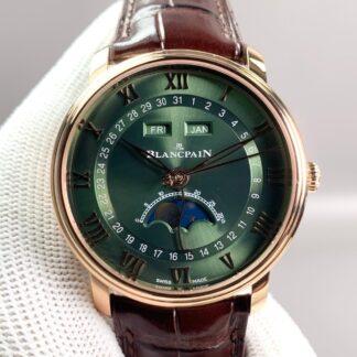 Gr Factory Blancpain Villeret 6654A 3653 55B Moon Phase Dial — Replica