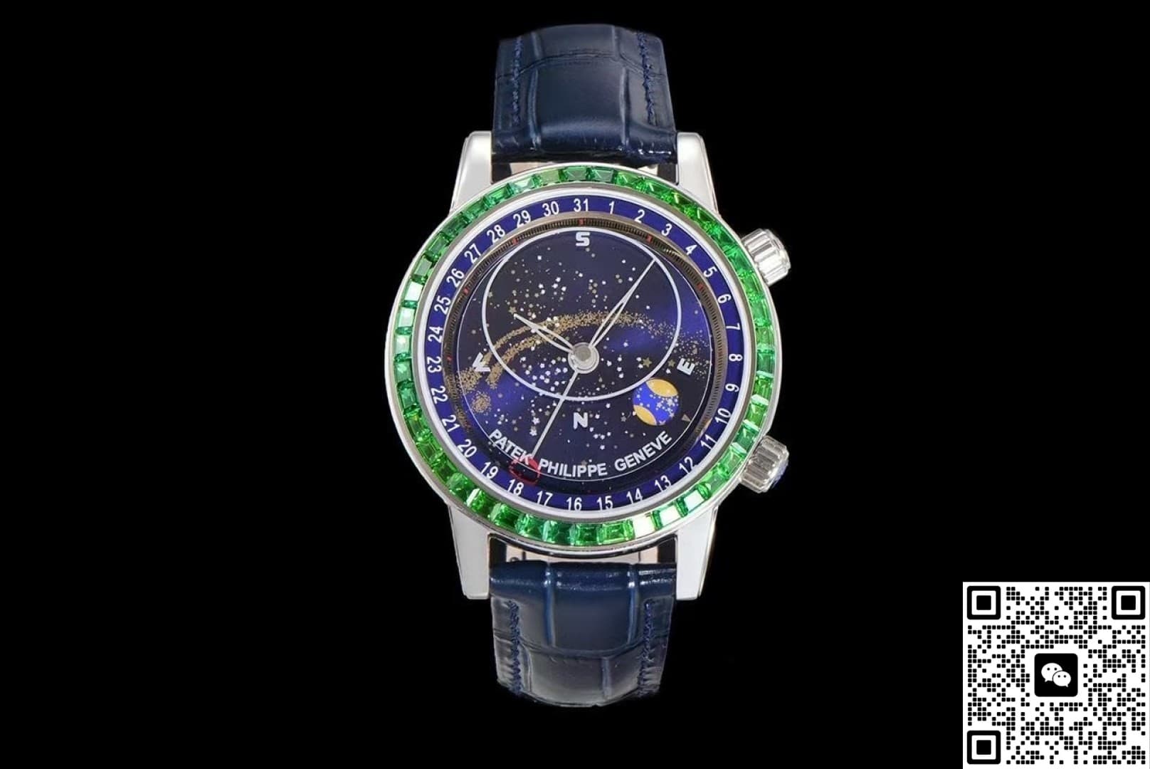 3K Factory Patek Philippe Grand Complications 6104 13P 010 Date Display Dial — Replica - photo 2