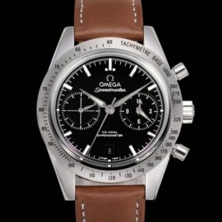 TVS厂欧米茄331.12.42.51.01.001,复刻欧米茄超霸331.12.42.51.01.001深棕色表带男表价格_多少钱_报价-实名表业高仿手表商城