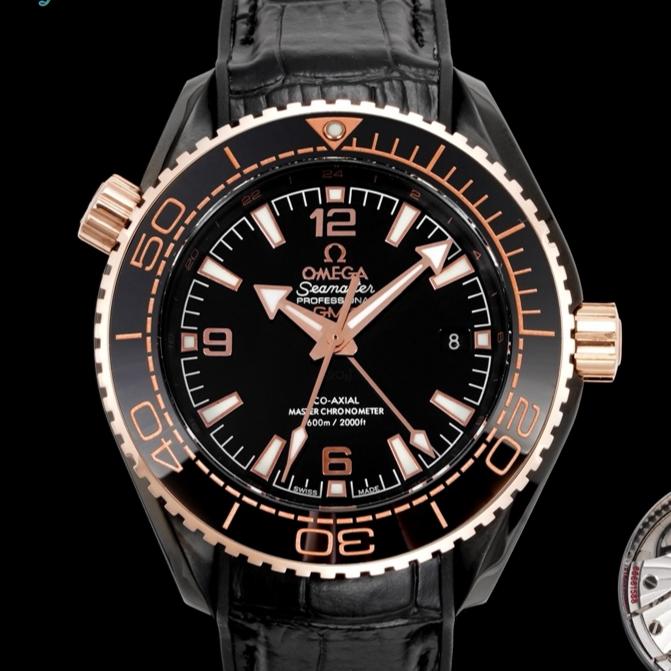 Ovs Factory Omega Seamaster 215 63 46 22 01 001 Black Ceramic Case — Replica - photo 1