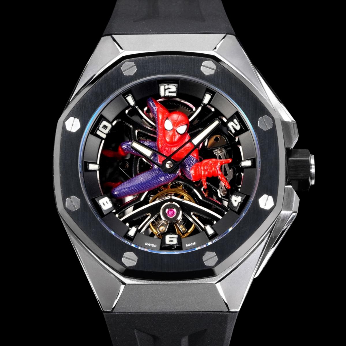 Ls Factory Audemars Piguet Royal Oak Concept Tourbillon 26631Io Oo D002Ca 01 Spider Man — Replica - photo 1