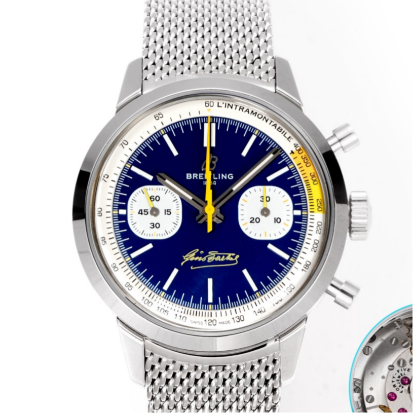 Bls Factory V2 Version Breitling Top Time Ab01767A1C1A1 Stainless Steel Bezel — Replica - photo 1