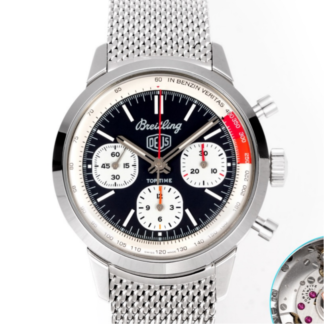 BLS厂百年灵AB01765A1B1X1,复刻百年灵TOP TIME AB01765A1B1X1黑色熊猫表盘男表价格_多少钱_报价-实名表业高仿手表商城