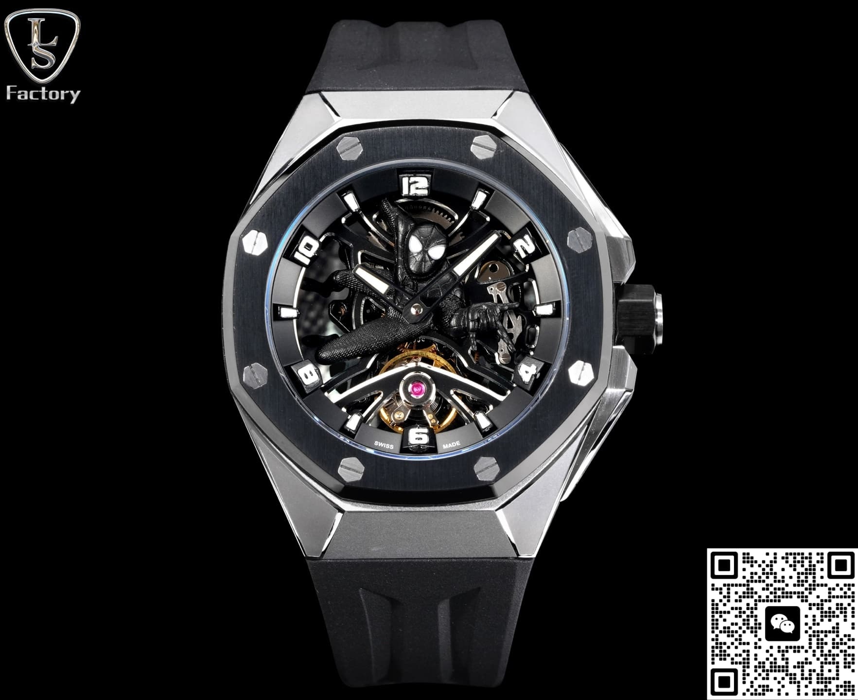 Ls Factory Audemars Piguet Royal Oak Concept Tourbillon 26632Cn Oo D100Ca 01 Rubber Strap — Replica - photo 2