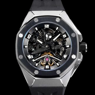 Ls Factory Audemars Piguet Royal Oak Concept Tourbillon 26632Cn Oo D100Ca 01 Rubber Strap — Replica