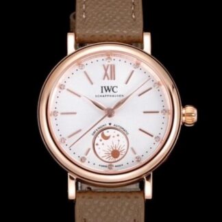 KTS厂万国IW459805,复刻万国柏涛菲诺IW459805昼夜显示表盘女表价格_多少钱_报价-实名表业高仿手表商城