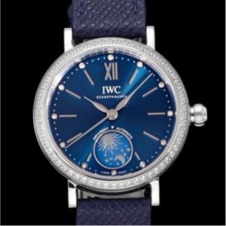 KTS厂万国IW659801,复刻万国柏涛菲诺IW659801镶钻表圈女表价格_多少钱_报价-实名表业高仿手表商城