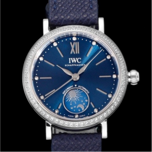 KTS厂万国IW659801,复刻万国柏涛菲诺IW659801镶钻表圈女表价格_多少钱_报价-实名表业高仿手表商城