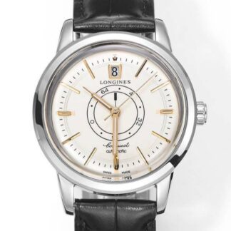 TW厂浪琴L1.648.4.78.2,复刻浪琴康卡斯L1.648.4.78.2鳄鱼皮表带男表价格_多少钱_报价-实名表业高仿手表商城