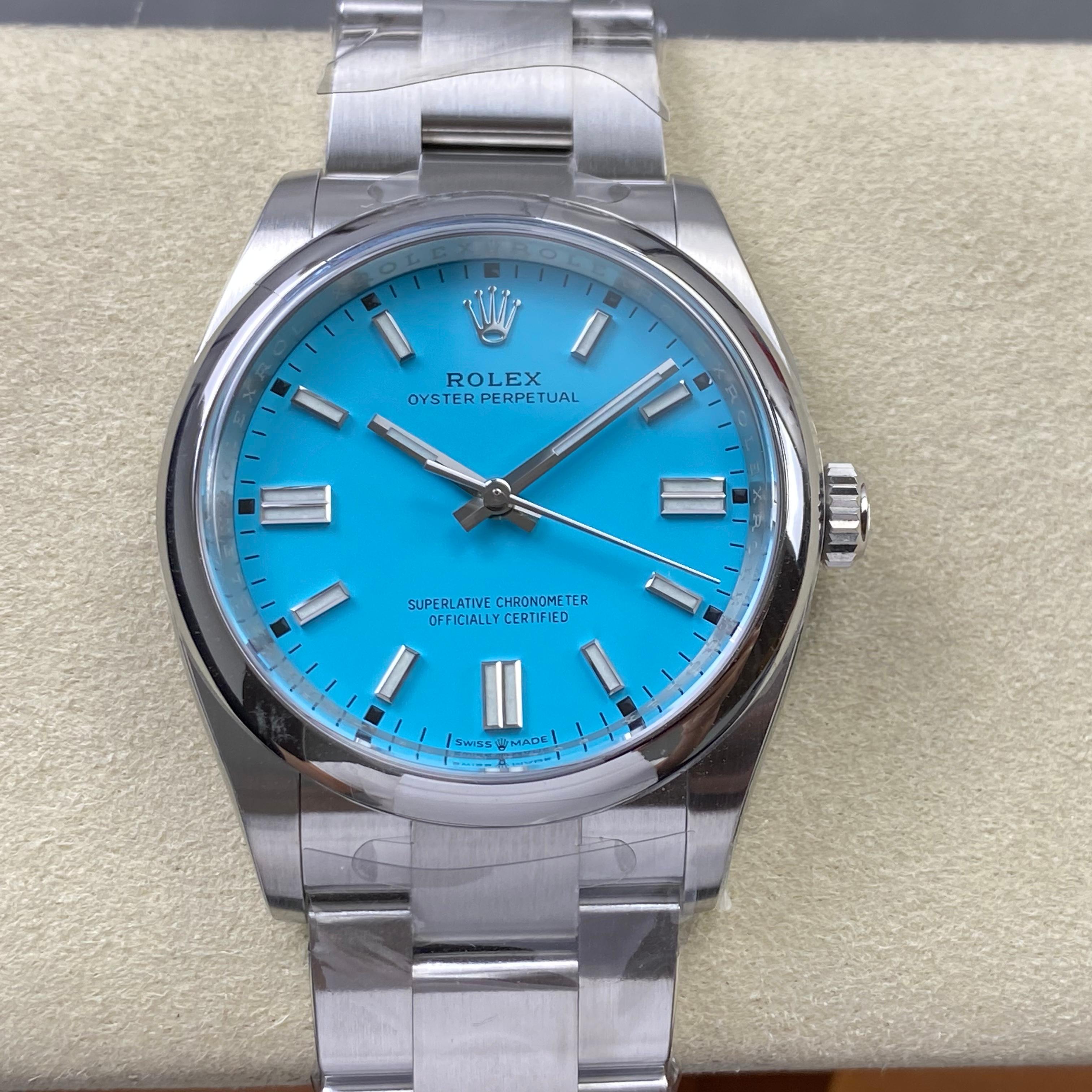Victory厂劳力士m126000-0006,复刻劳力士蚝式恒动m126000-0006夜光表盘女表价格_多少钱_报价-实名表业高仿手表商城