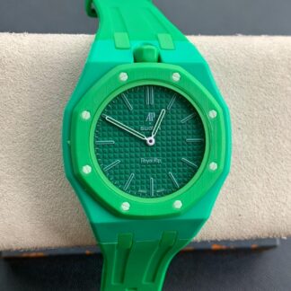 APxSwatch,复刻爱彼x斯沃琪Royal Pop联名款生物陶瓷八绿男表价格_多少钱_报价-实名表业高仿手表商城