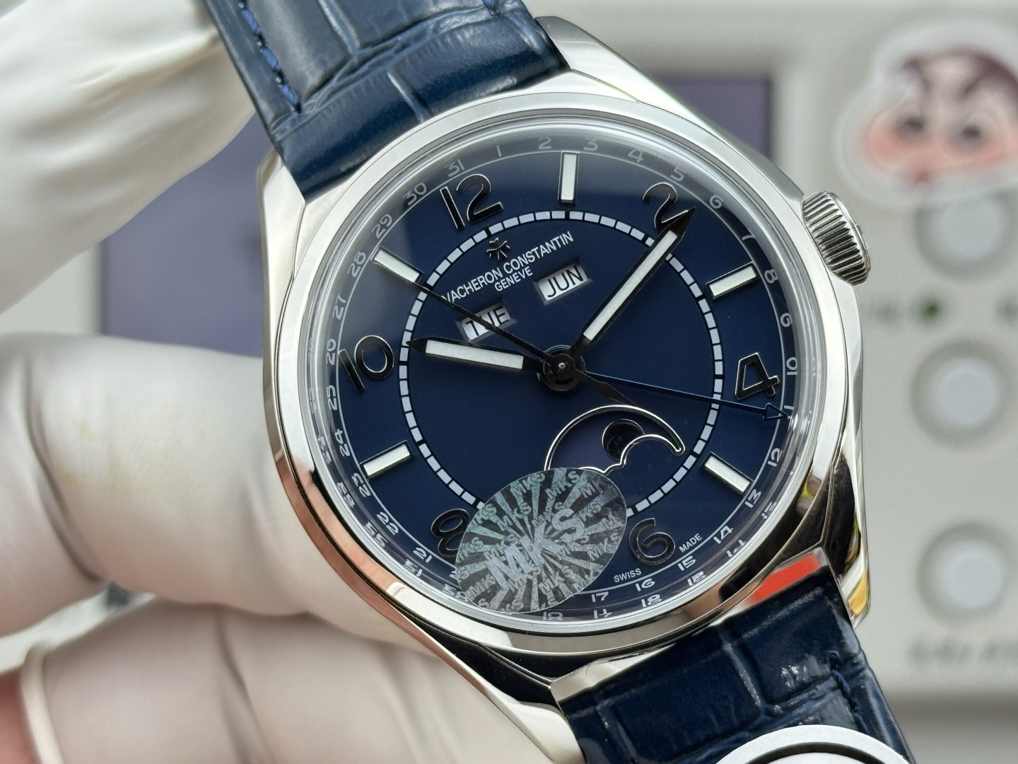 Mks Factory V4 Version Vacheron Constantin Fiftysix 4000E Stainless Steel Case — Replica - photo 7