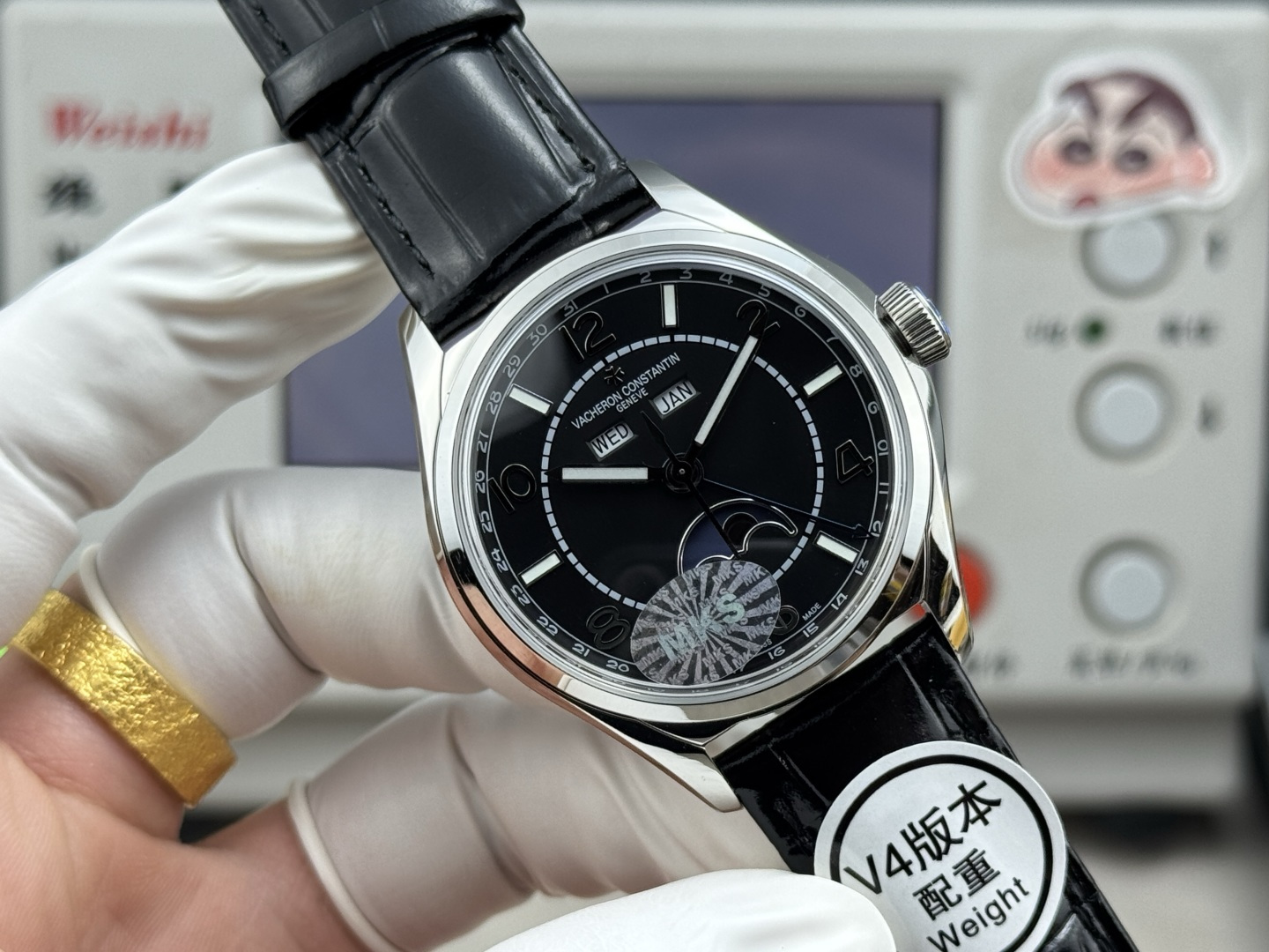 Mks Factory V4 Version Vacheron Constantin Fiftysix 4000E 000A B439 Day Display Dial — Replica - photo 7
